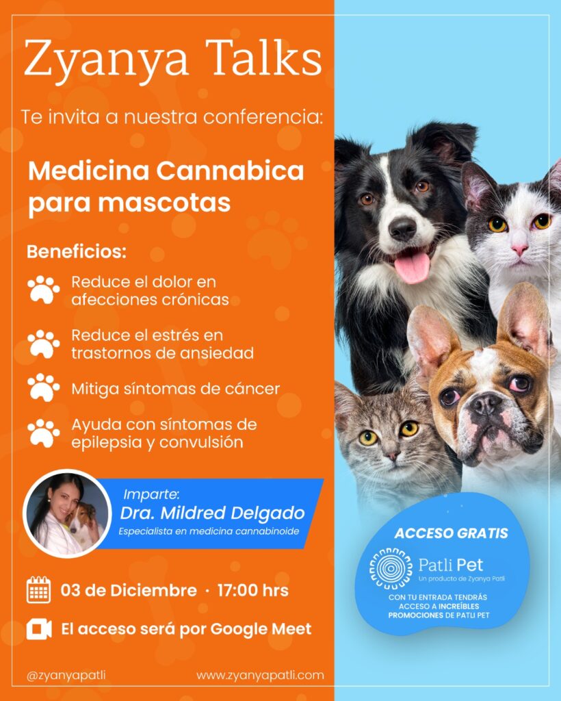 conferencia medicina cannábica para mascotas